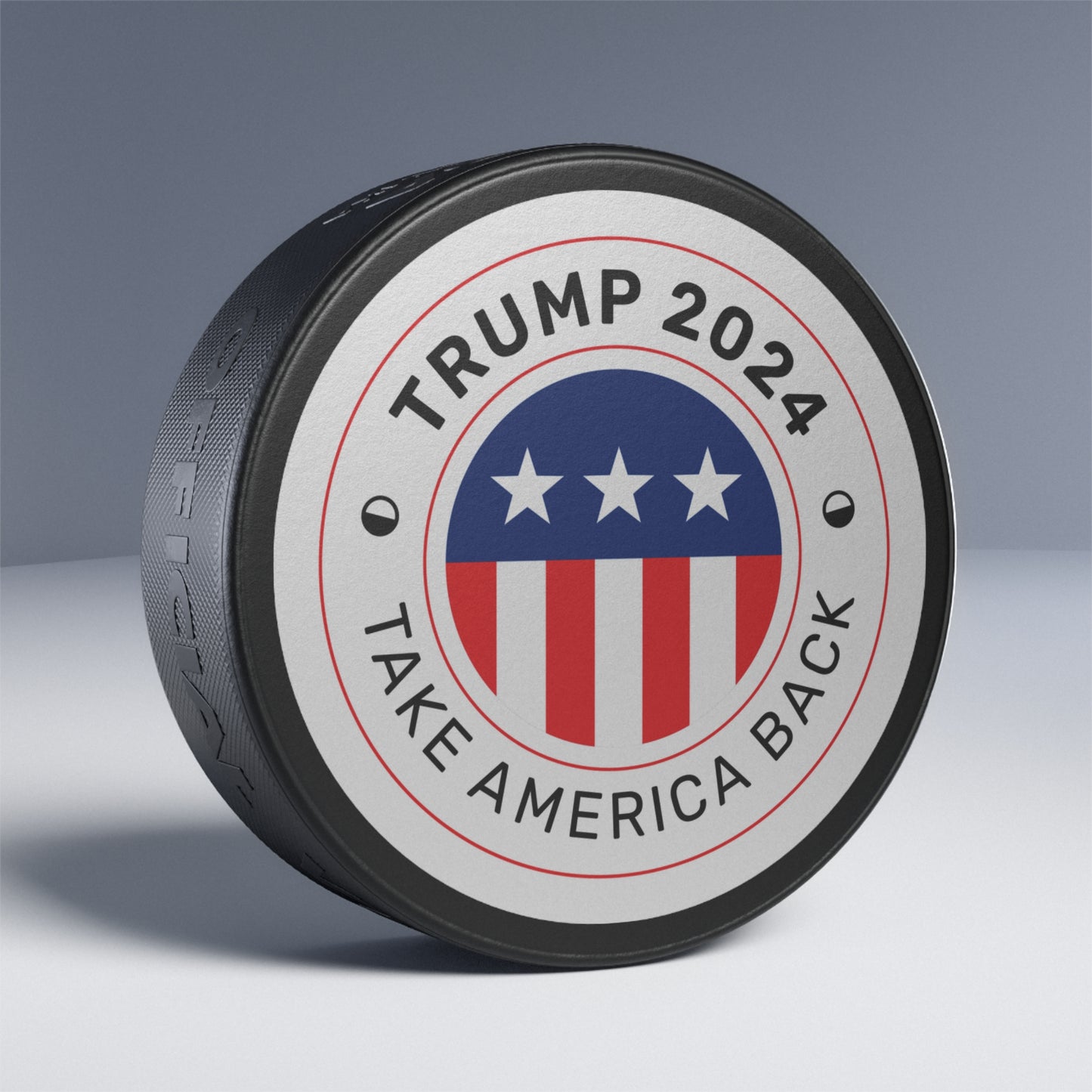 Trump Take America Back 2024 MAGA Hockey Puck Viceroy