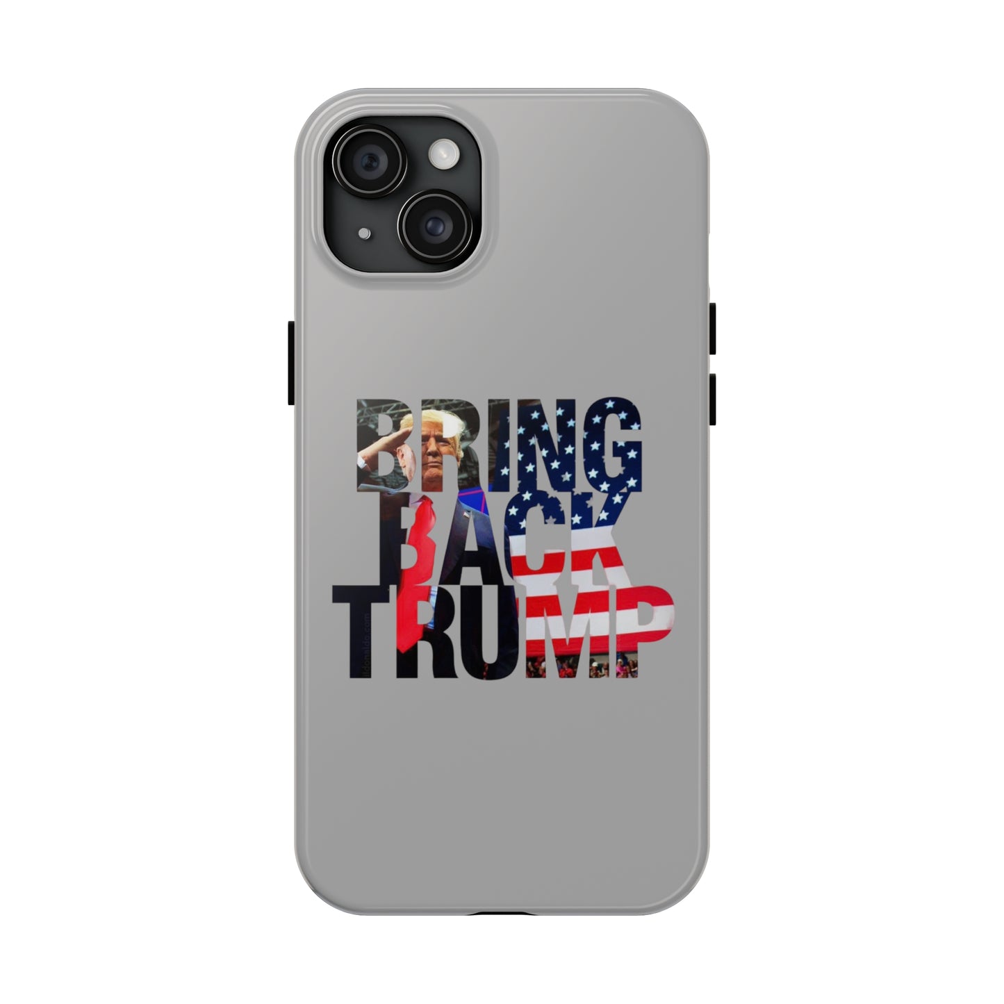 Bring Back Trump Grey Apple iPhone Tough Phone Cases zurück