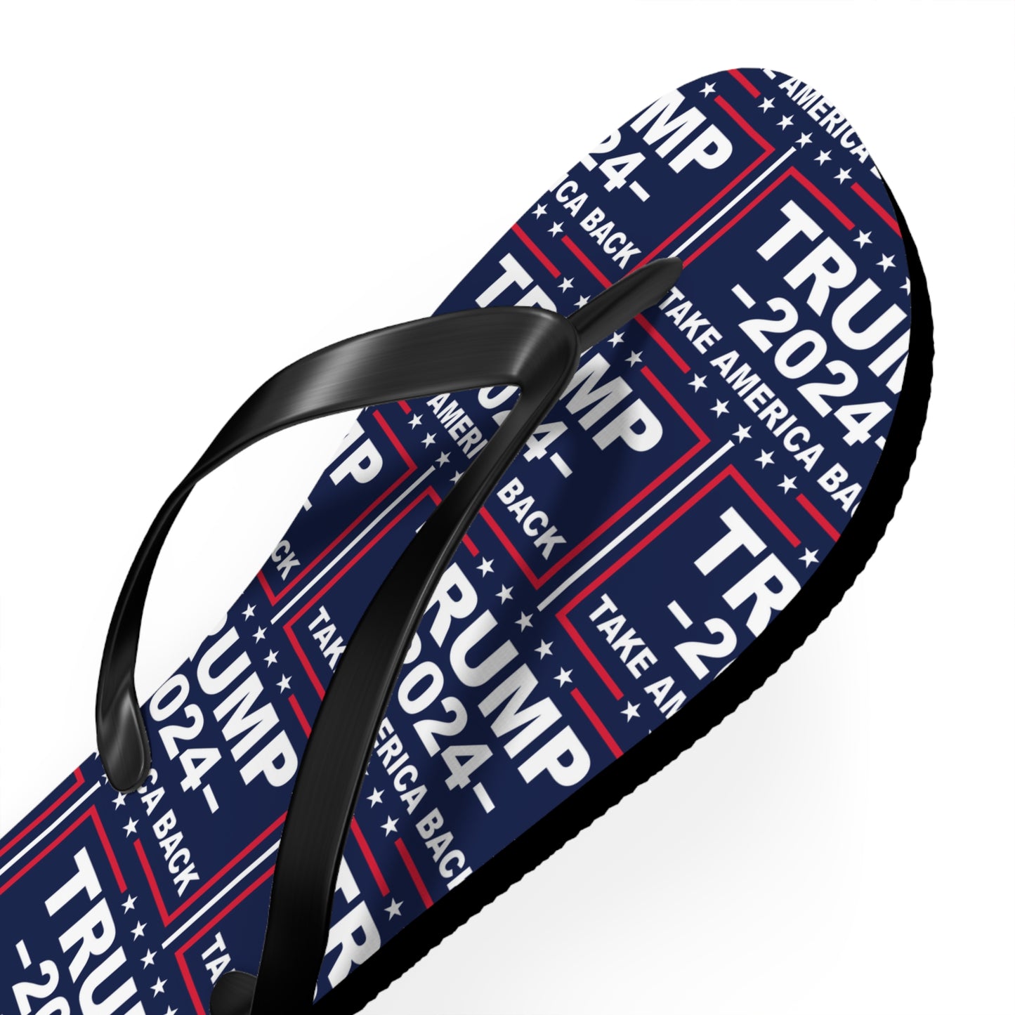 Trump Take America Back Comfy Summer Beach Unisex Flip Flops