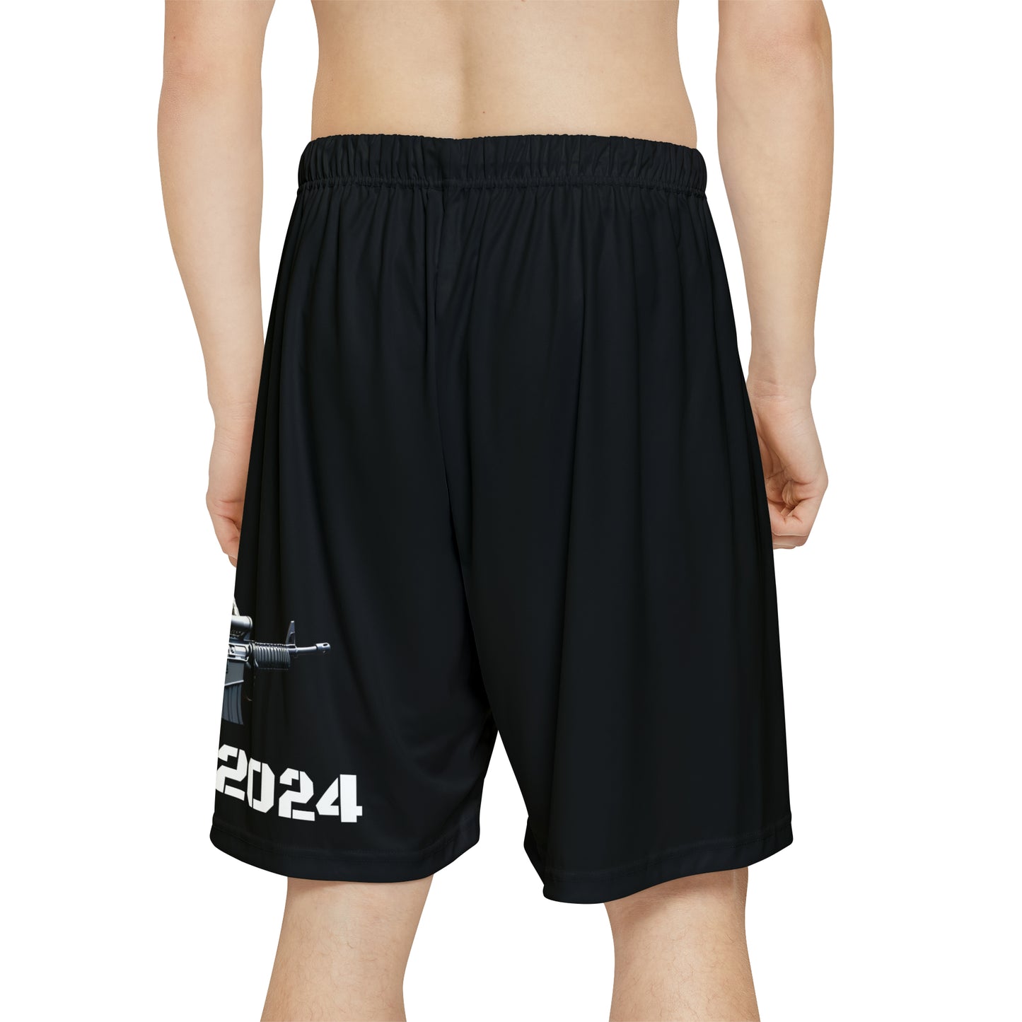 Trump 2024 Soldier All over Print Men’s Sports Athletic Shorts