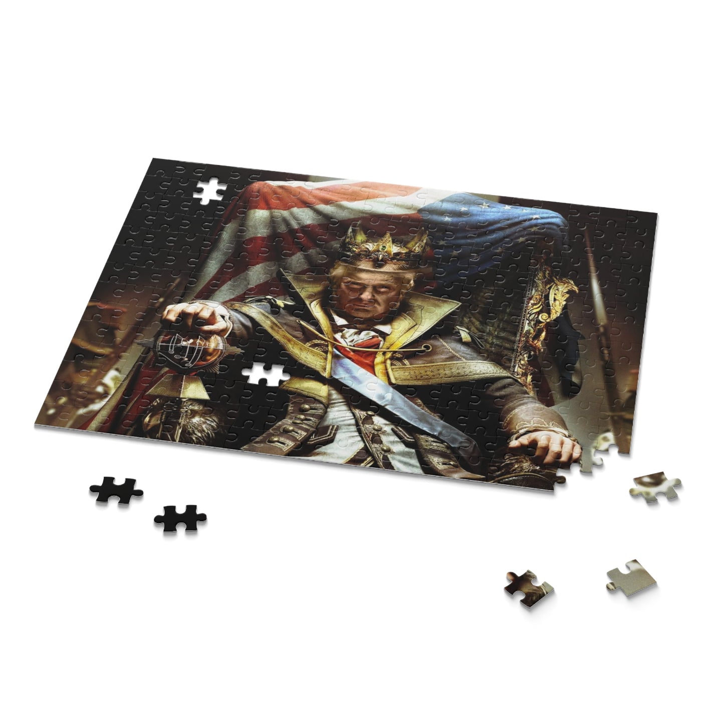 Trump The King Emperor America 252 or 500 piece Puzzle