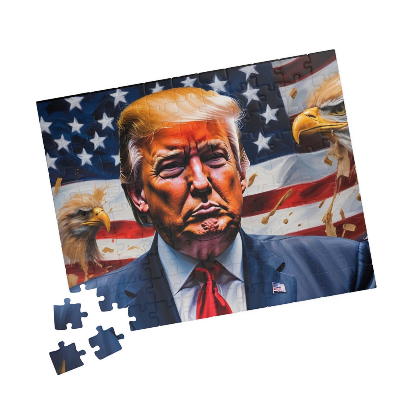 Donald Trump American Eagle Puzzle (110 or 252 piece)