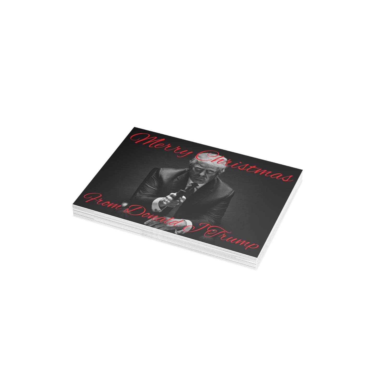 Merry Christmas From Donald J Trump Postcard Bundles (envelopes included)
