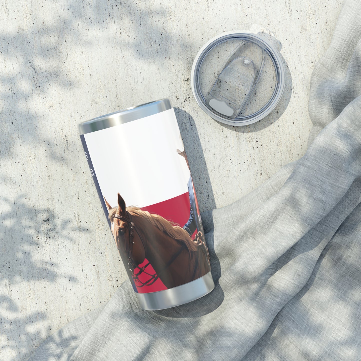 Make Texas Great Again Cowboy Trump Stainless Vagabond 20oz Tumbler