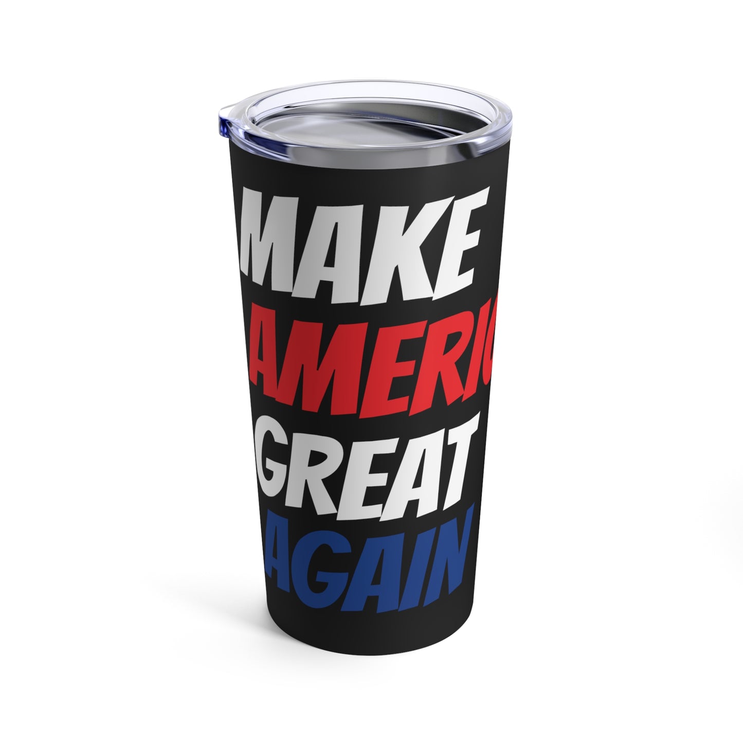 Little Trump Make America Great MAGA Black Hot and Cold Stainless Tumbler 20oz