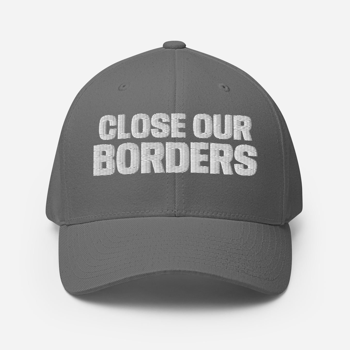 Close our Borders MAGA Embroidered Structured Twill Cap