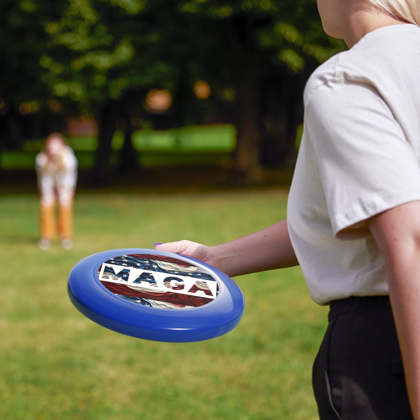 MAGA Make America Great Again Trump Wham-O Frisbee