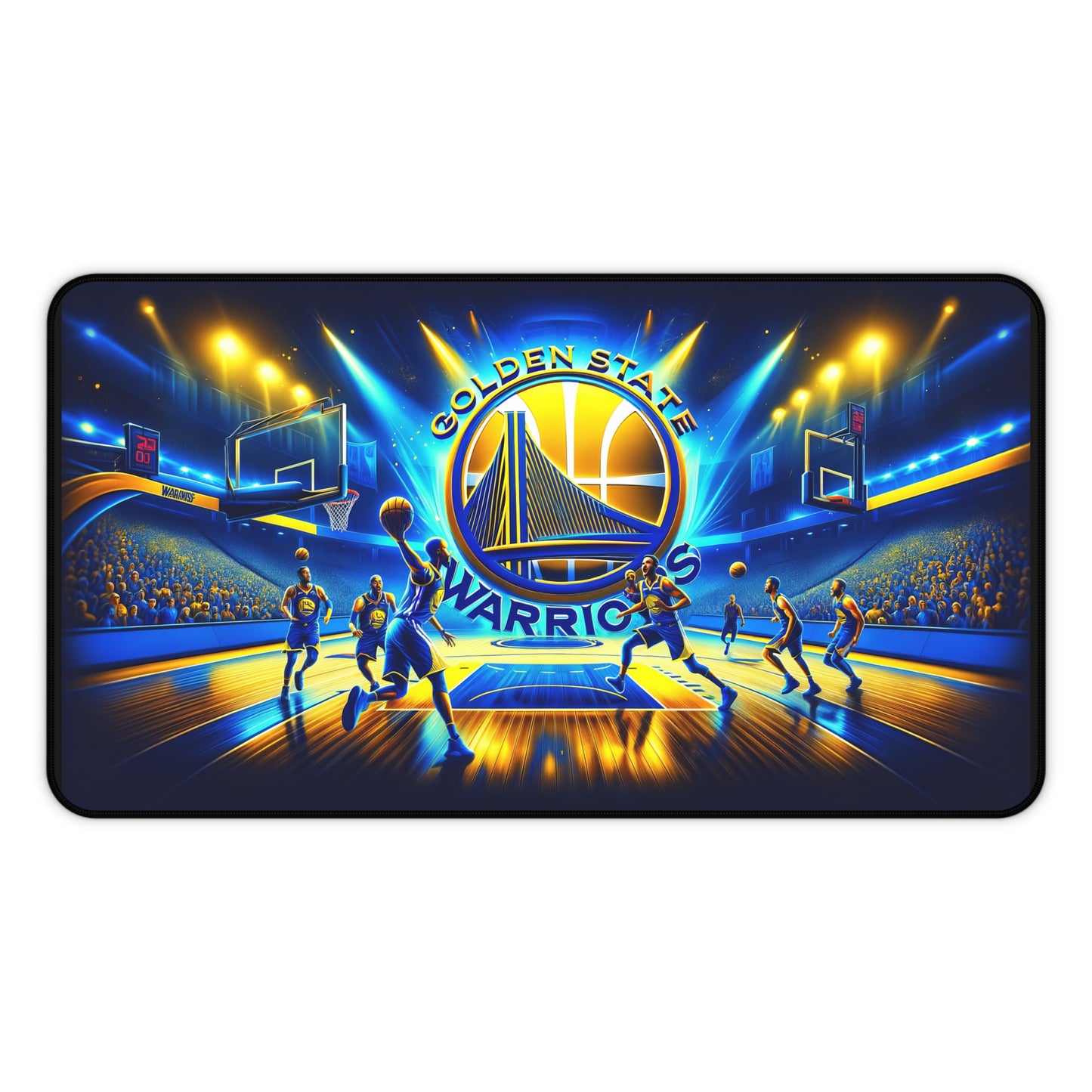 Golden State Warriors High Definition Desk Mat Curry Mousepad
