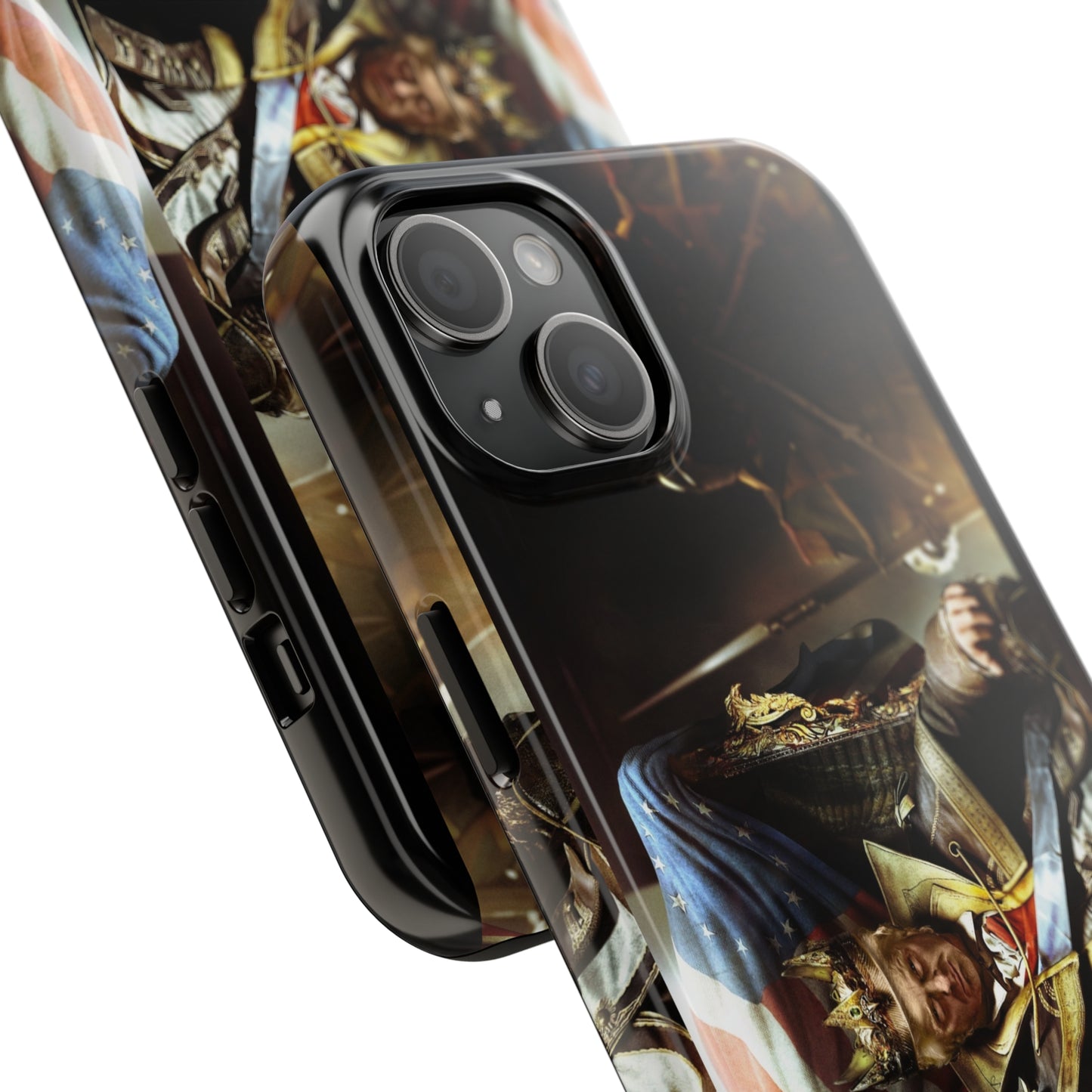 King Donald Trump Emperor Apple iPhone Tough Phone Cases