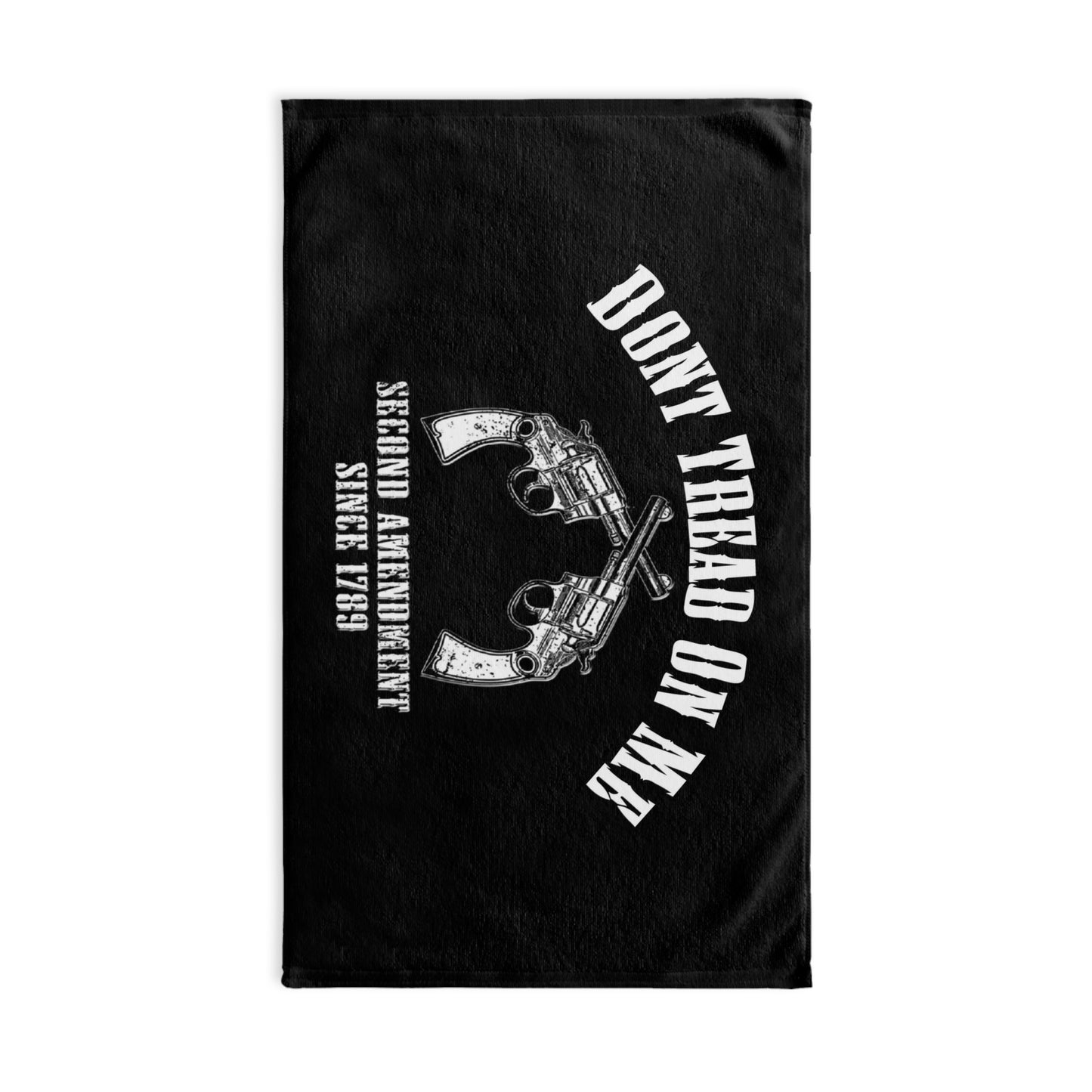 Gadsden 2nd Amendment 2A Gun Kitchen Bathroom Soft Hand Towel