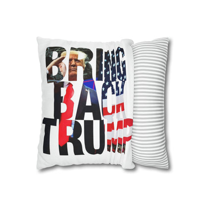 Bring Back Trump MAGA Spun Polyester Square Pillow Case