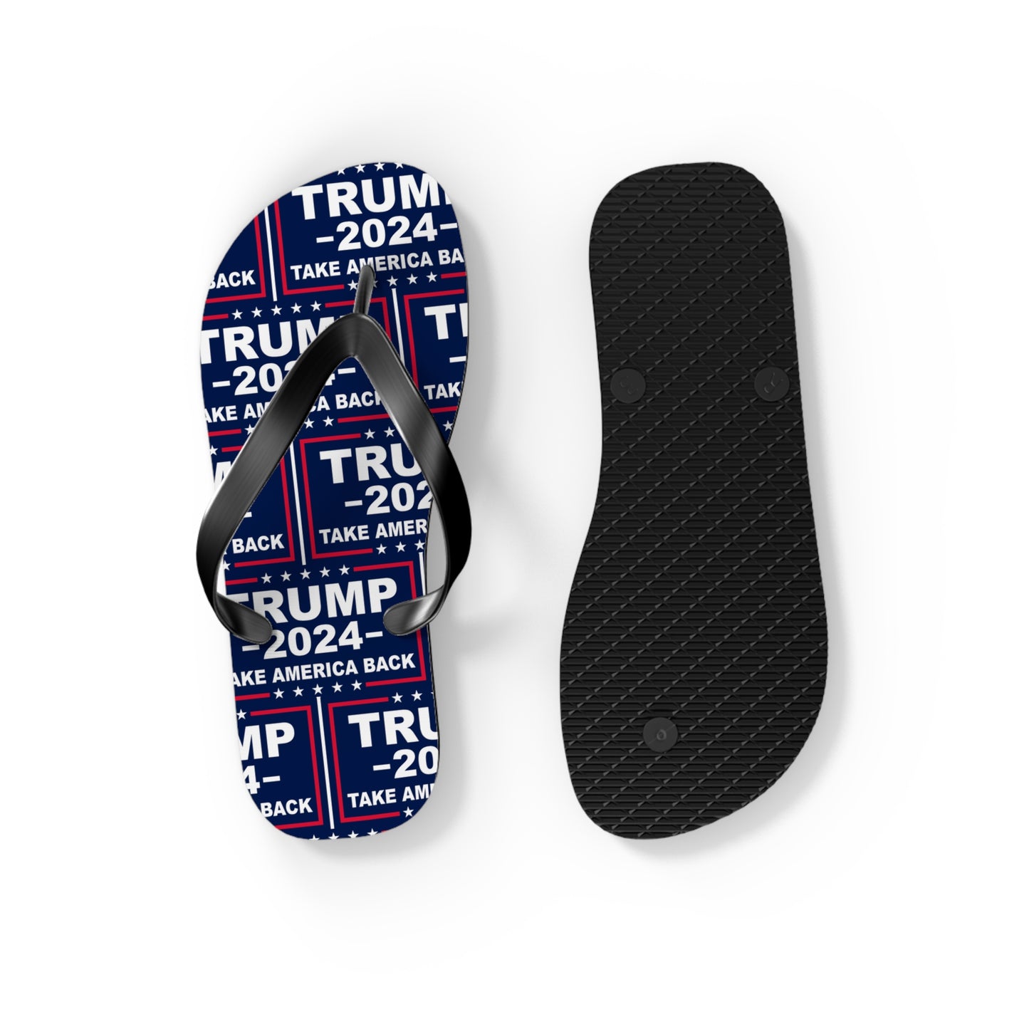 Trump Take America Back Comfy Summer Beach Unisex Flip Flops