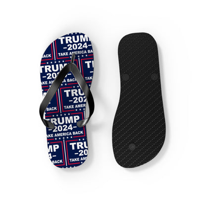 Trump Take America Back Comfy Summer Beach Unisex Flip Flops