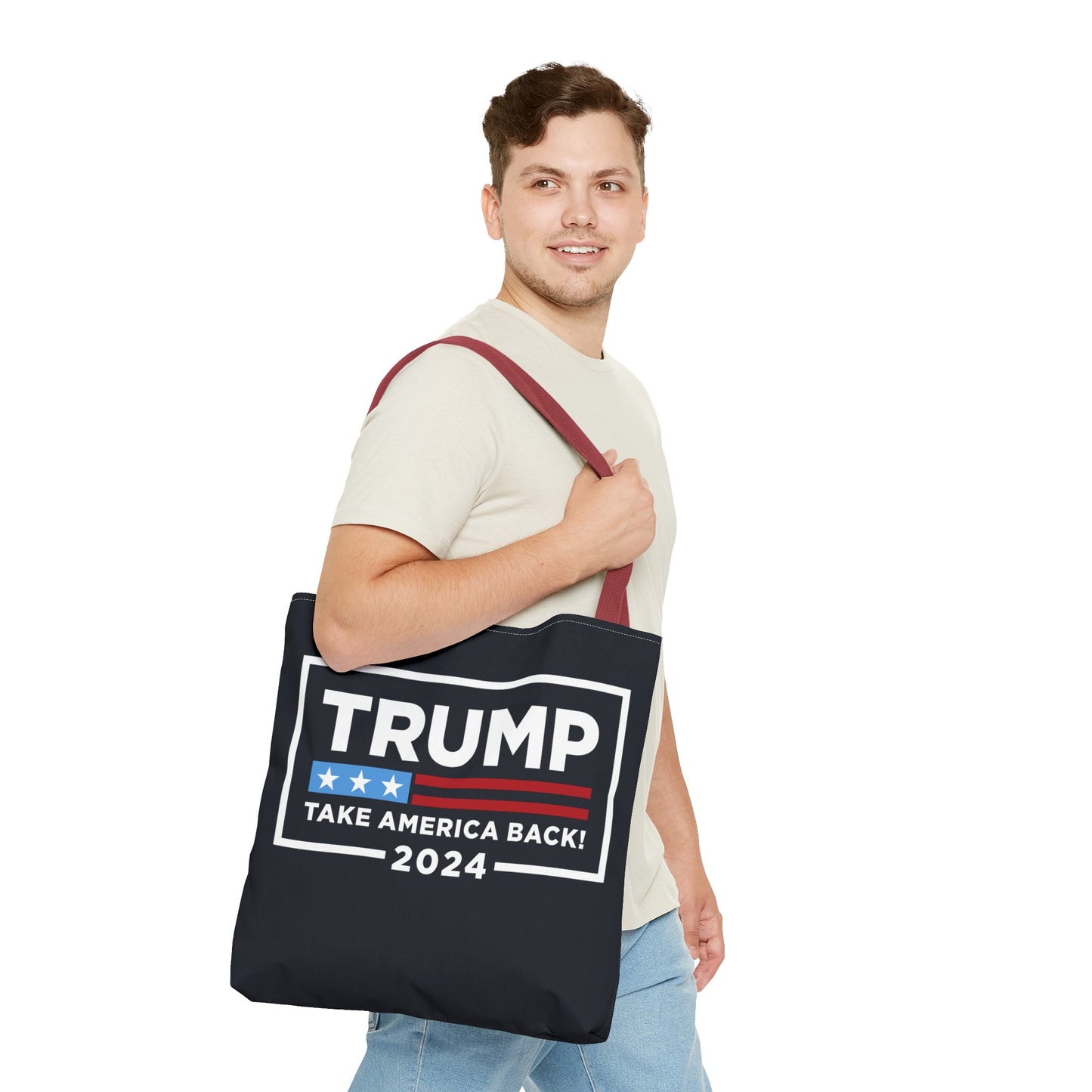 Trump Take America Back MAGA Rally Durable Heavy Duty Tote Bag