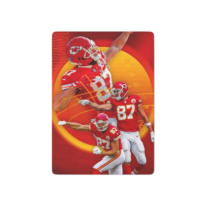 Travis Kelce Kansas City Chiefs Poker Playing Cards Game NFL