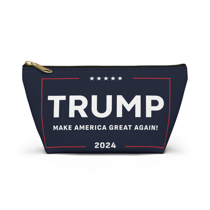 Trump MAGA Make America Great Again Accessory Pouch w T-bottom Mother's Day Anniversary Gift Present