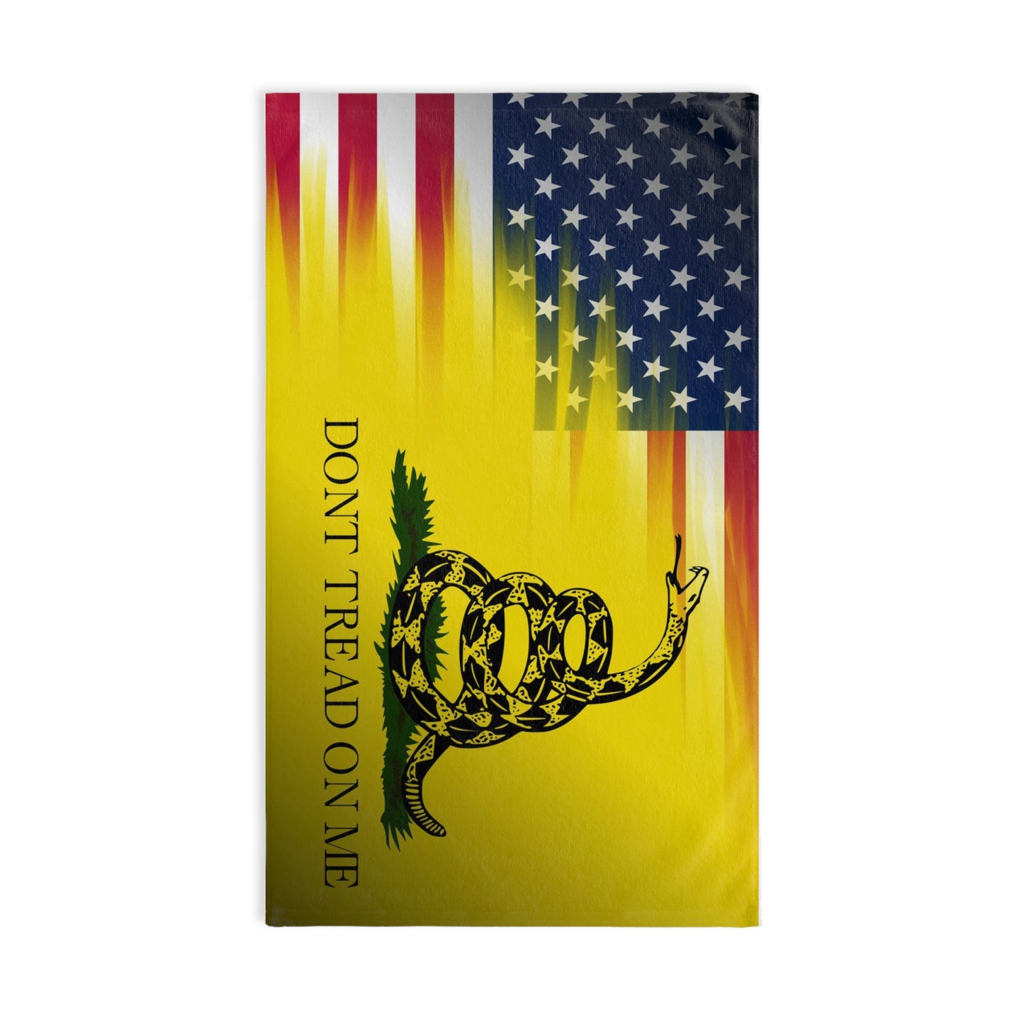Dont Tread on me American Flag Gadsden Kitchen Bathroom Soft Hand Towel