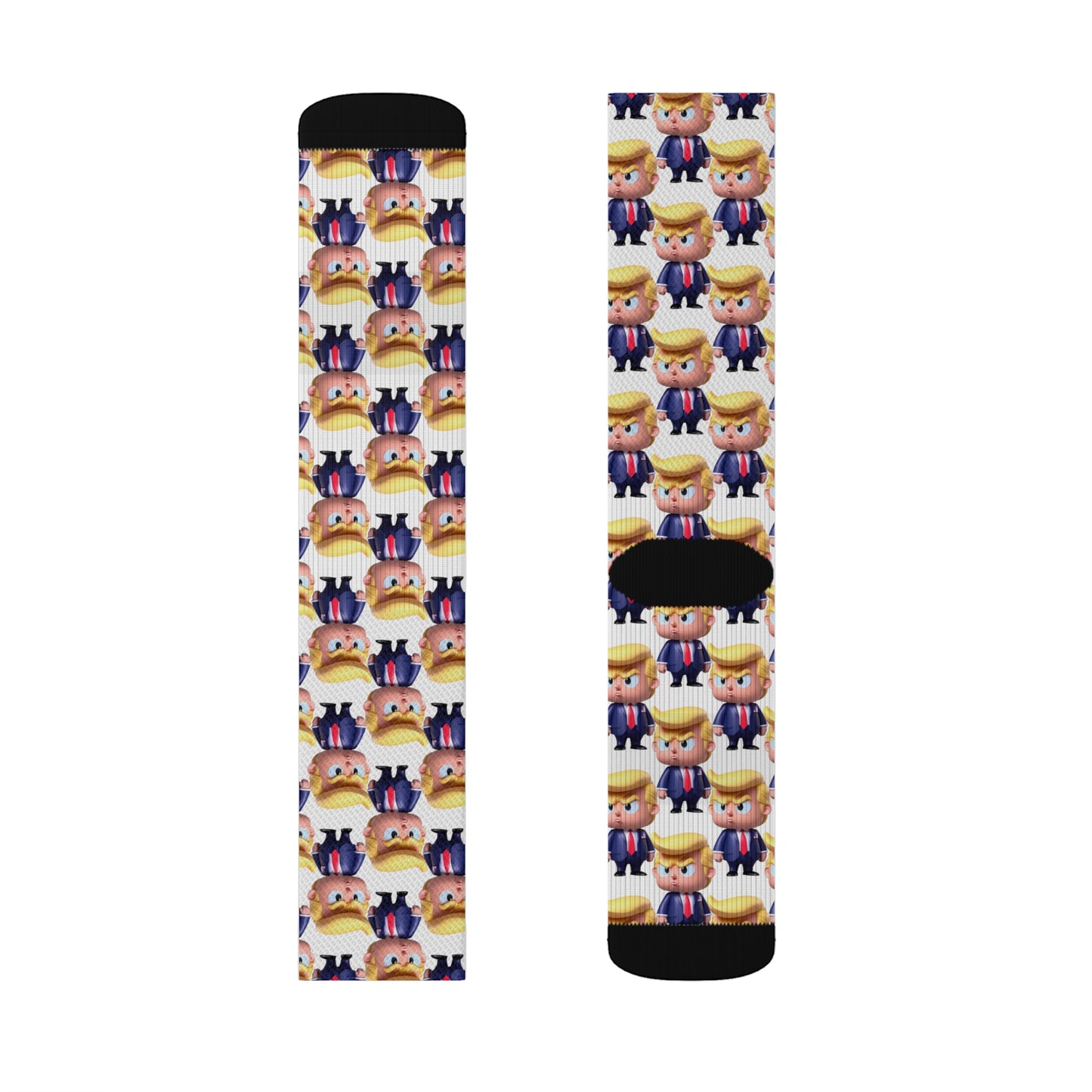 Little Trump Printed Sublimation Socks