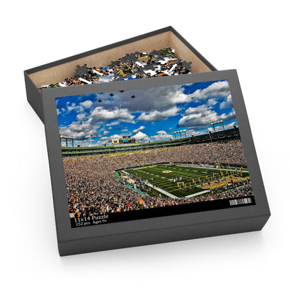 Lambeau Field Puzzle (252-Piece) Green Bay Packers NFL Stadium football game