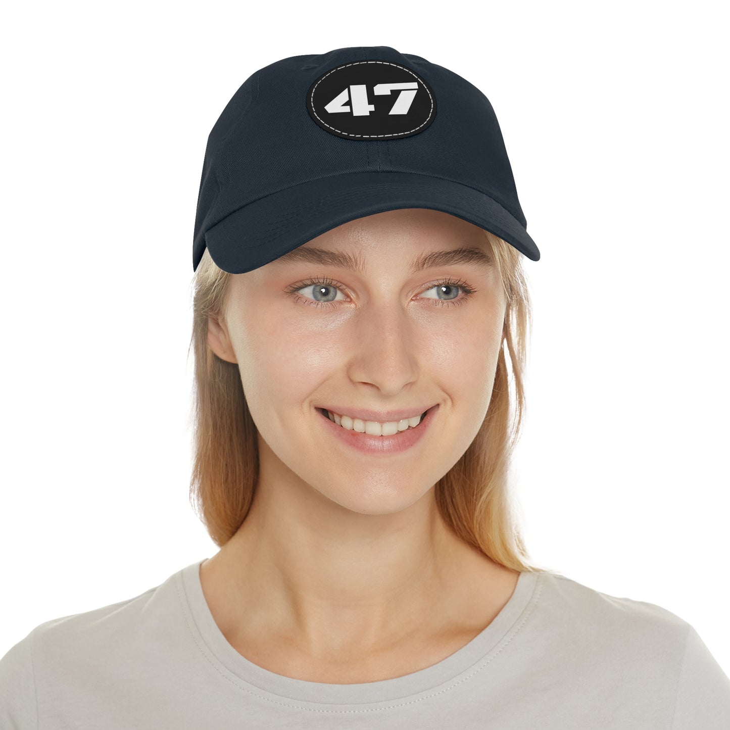 47 Leather Patch Hat