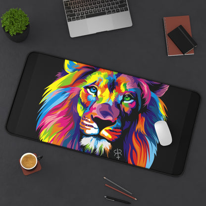 Rainbow lion Art High Definition Game Home Video Game PC PS Desk Mat Mousepad