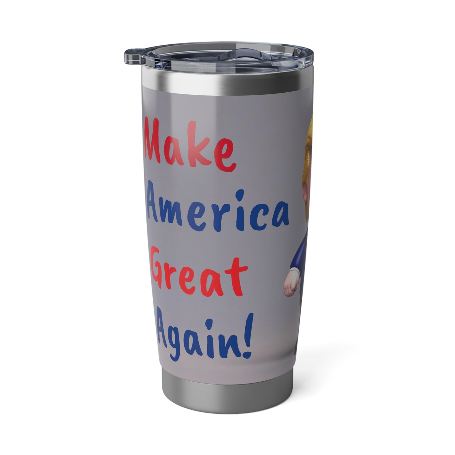 Little Trump - Angry - Make America Great Again MAGA Vagabond 20oz Tumbler