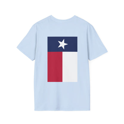 We Stand With Texas Flag Trump 2024 Unisex Softstyle T-Shirt MAGA