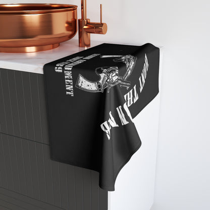 Gadsden 2nd Amendment 2A Gun Kitchen Bathroom Soft Hand Towel