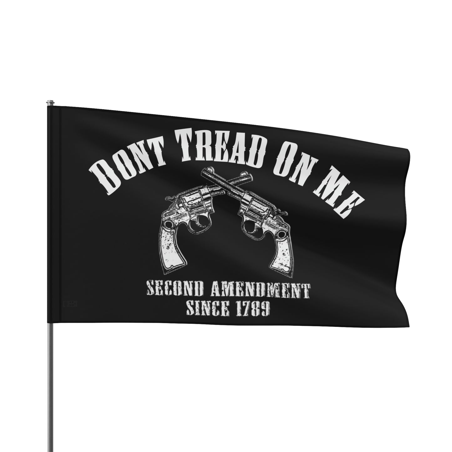 Don't Tread on me 2nd Amendment rights High Definition Print Outdoor indoor Flag