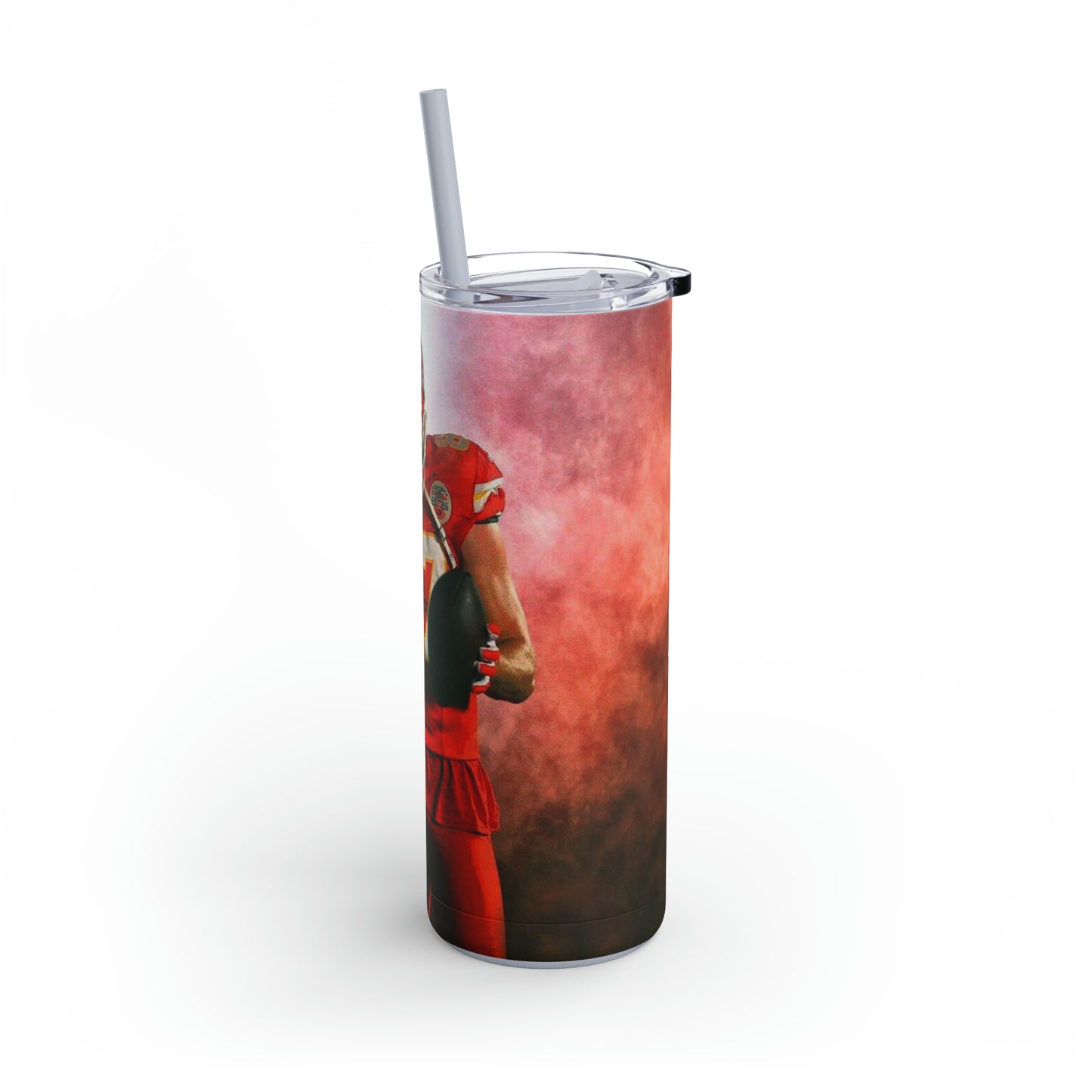 Travis Kelce Kansas City Chiefs Maars Maker Skinny Matte Tumbler, 20oz Choose color