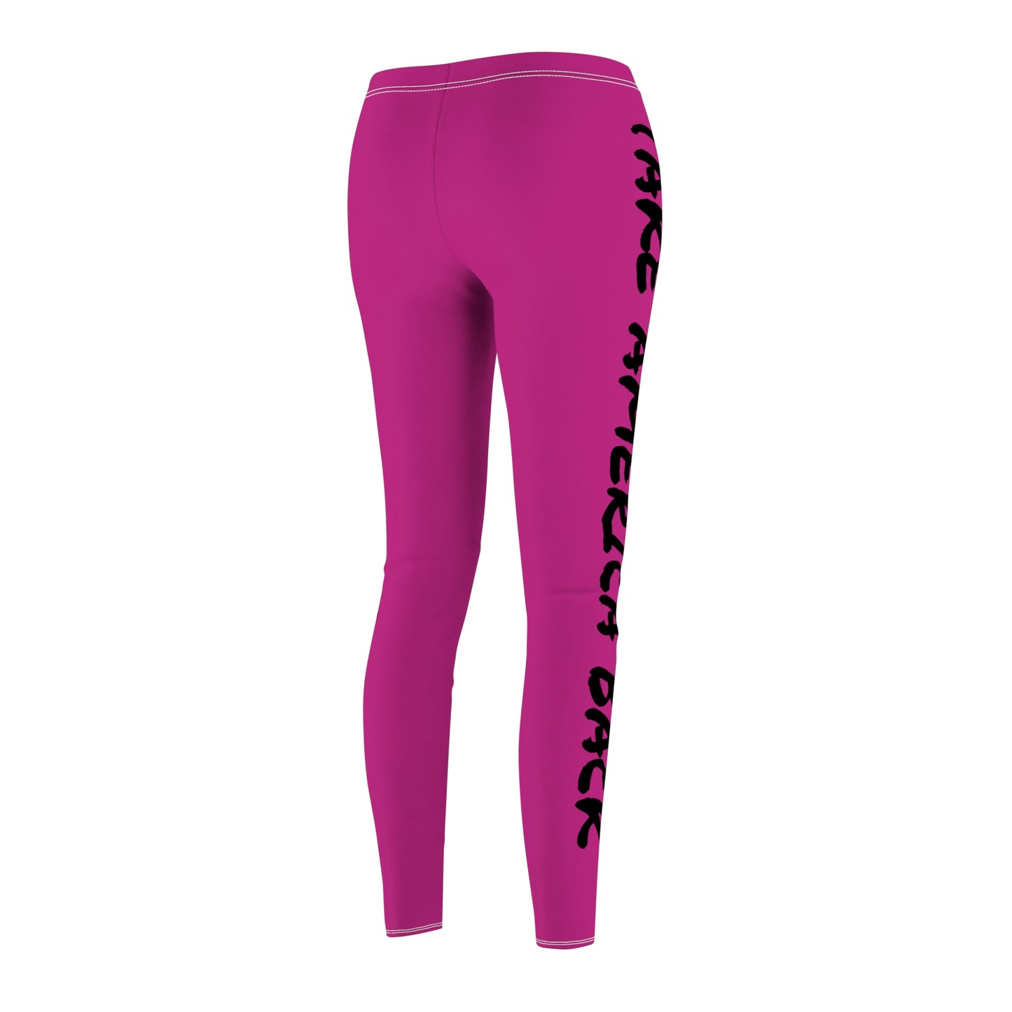 Take America Back Pink Women's Casual Leggings Trump MAGA
