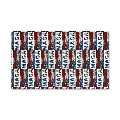 MAGA Red white and blue American Kitchen Bathroom Soft Hand Towel