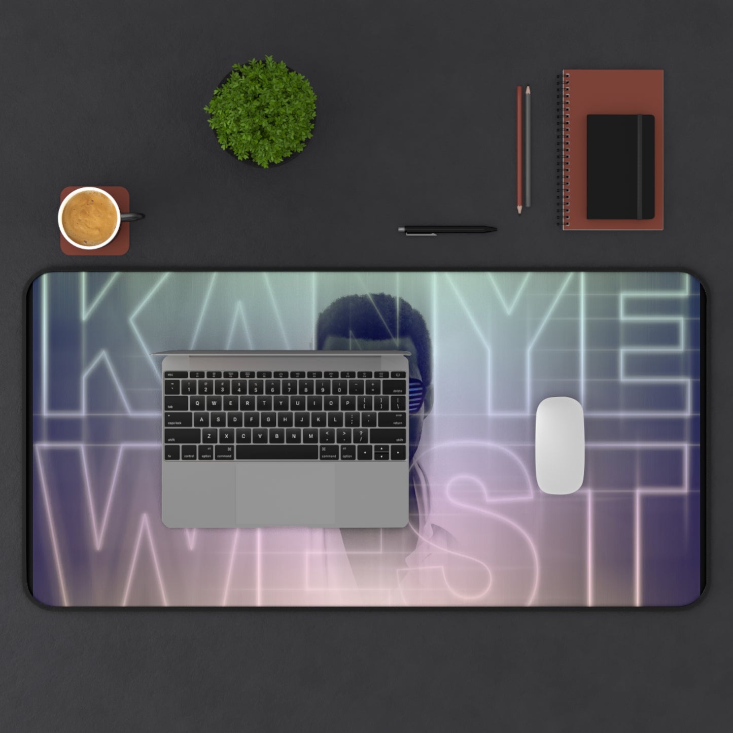 Kayne West Art High Definition Home Video Game PC PS Desk Mat Mousepad