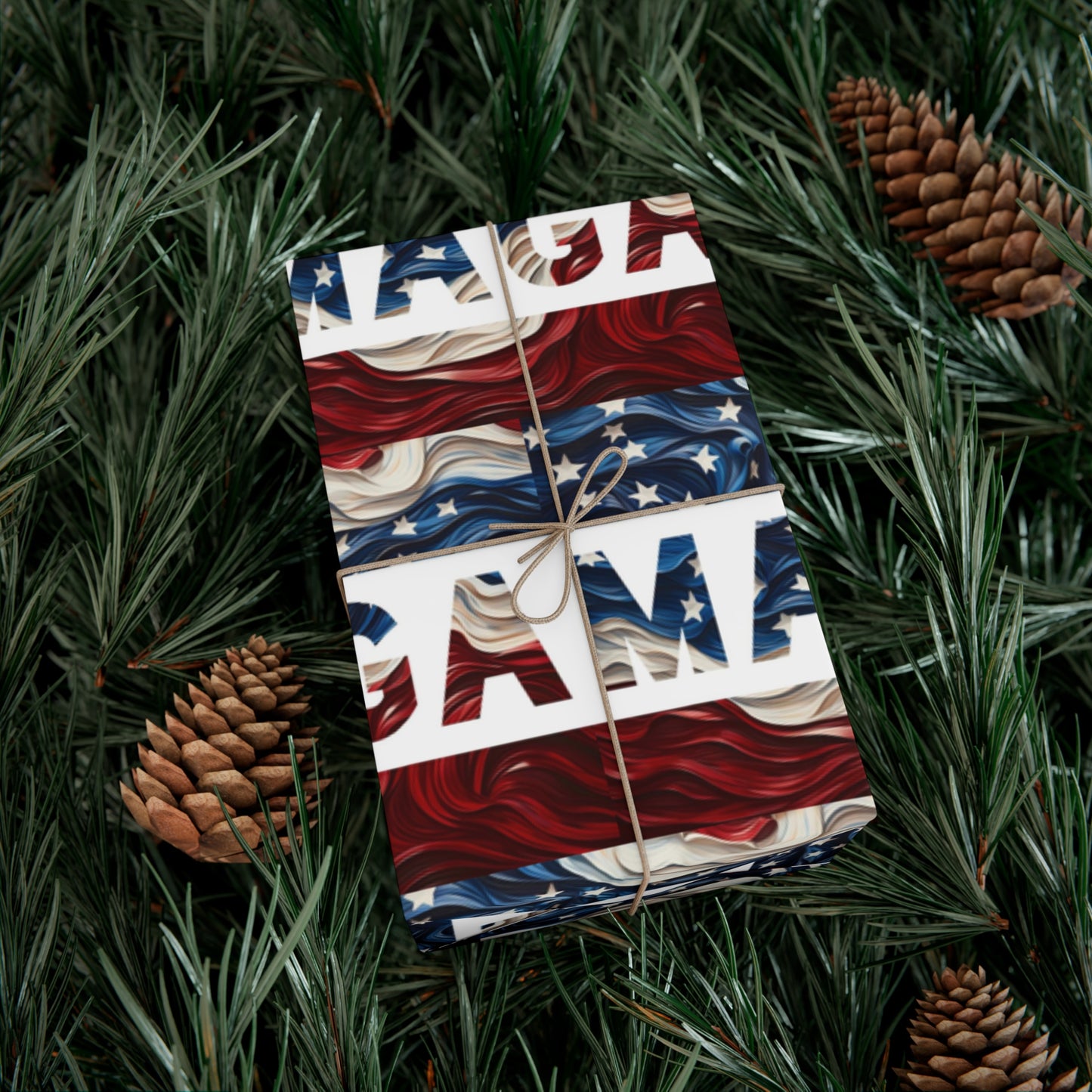MAGA Christmas Gift Wrapping Paper