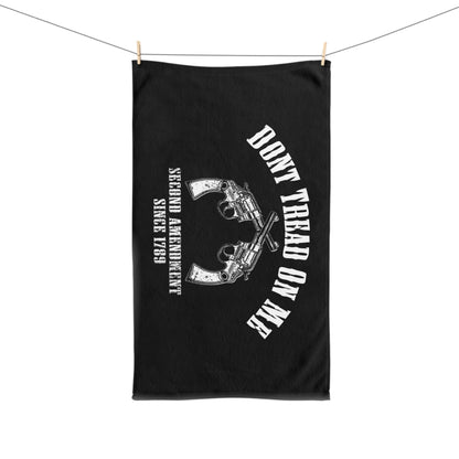 Gadsden 2nd Amendment 2A Gun Kitchen Bathroom Soft Hand Towel