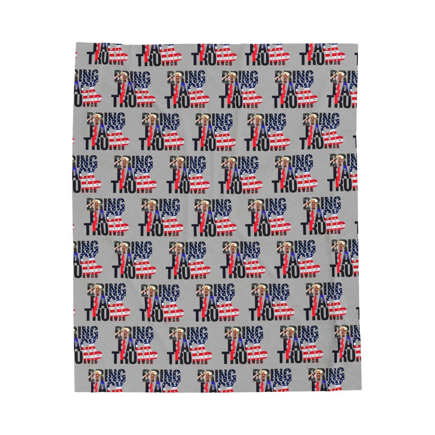 Trump MAGA Take America Back Fleece Warm Blanket