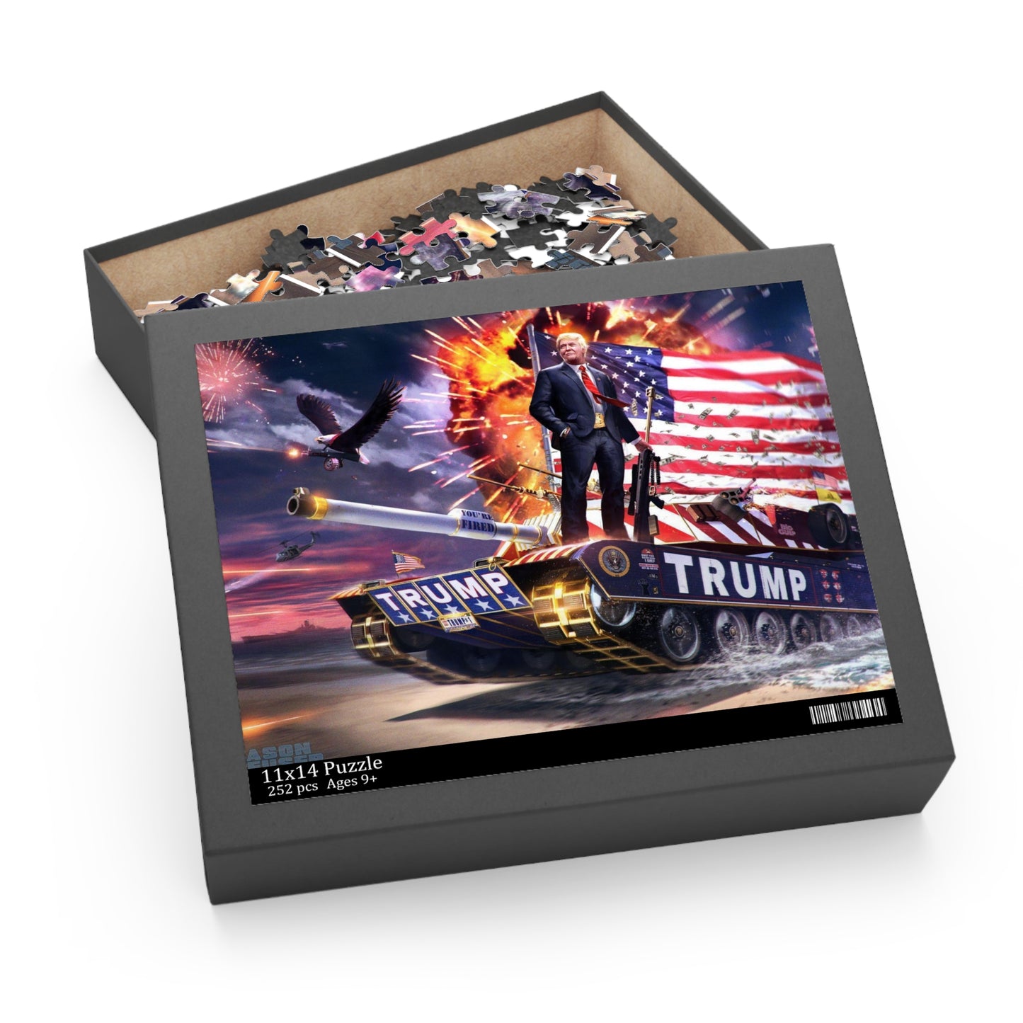 Trump der Krieger-Puzzle