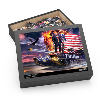 Trump der Krieger-Puzzle
