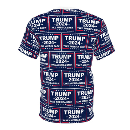 Trump 2024 Take America Back MAGA Unisex Cut & Sew Tee