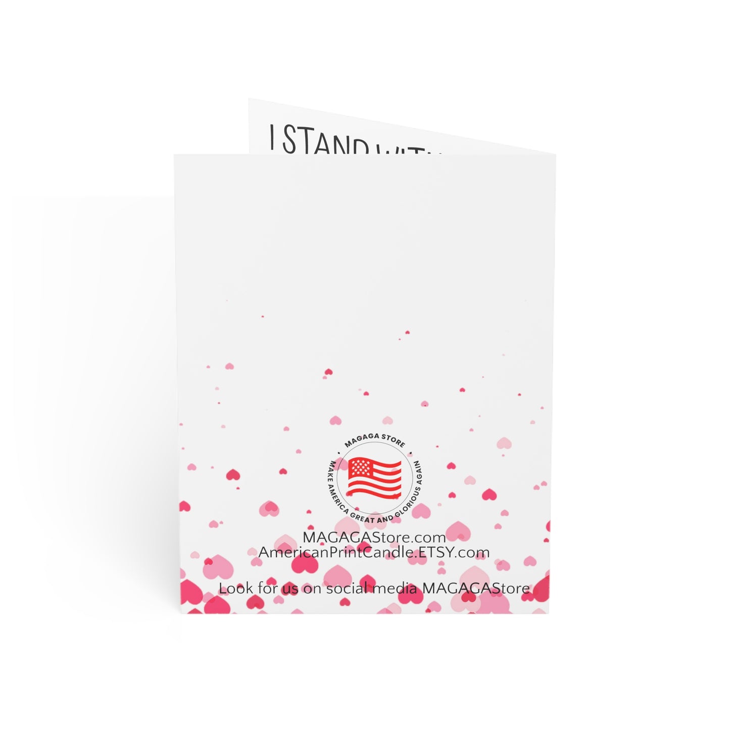 I love you like Trump loves Texas MAGA Anniversary or Mother's Day Card Gift