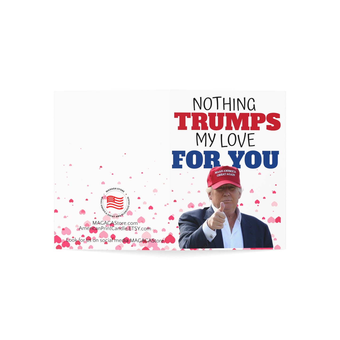 Nothing Trumps my Love for You Anniversary or Mother's Day Card
