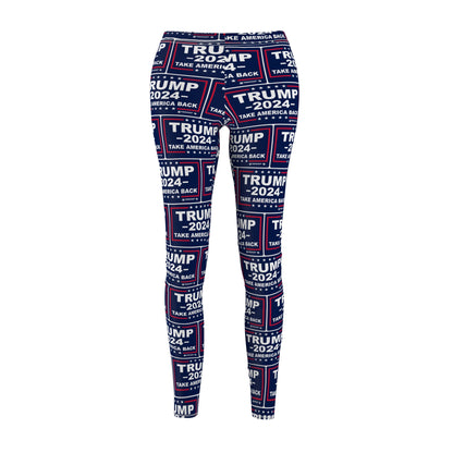 Trump 2024 Take America Back Women's Casual Leggings
