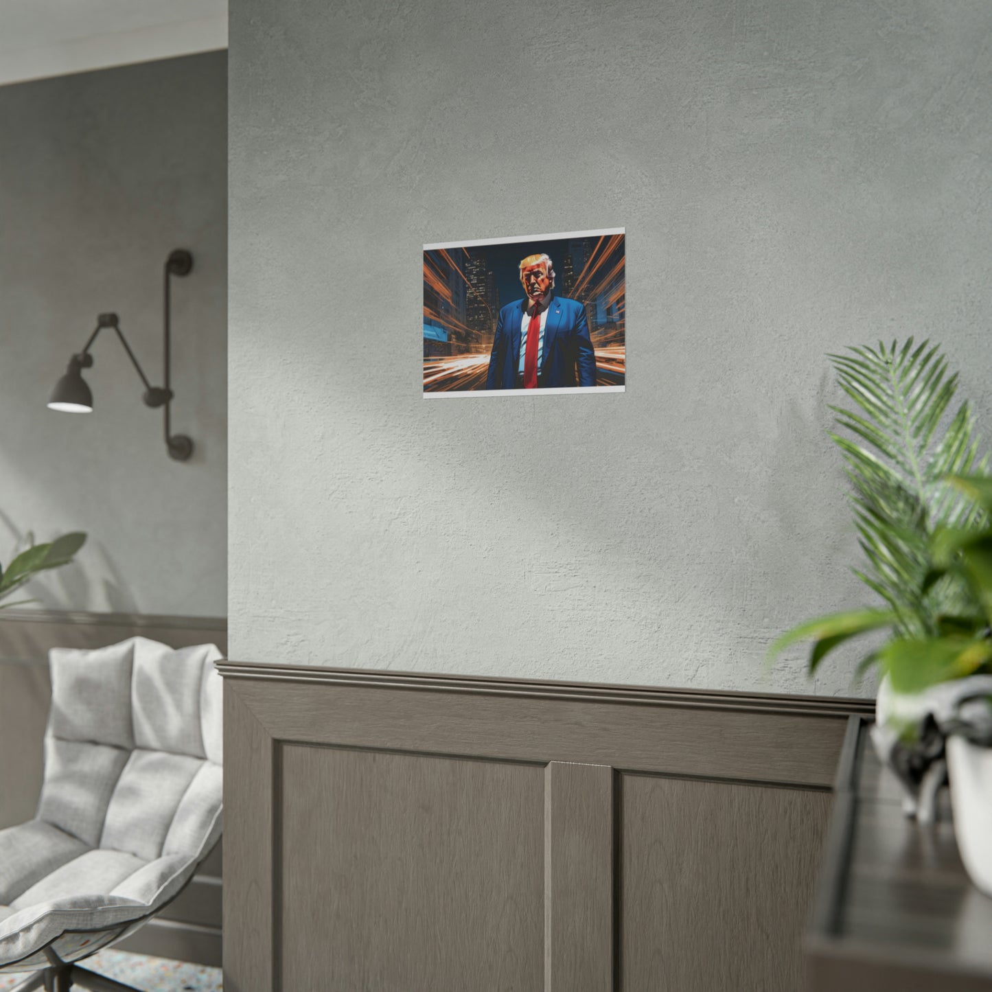 Trump Comic Book Style 1 Rolled Posters choose size and finish