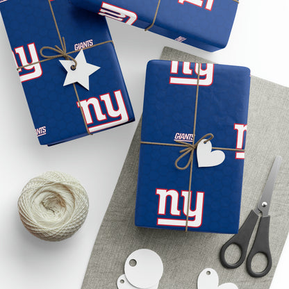New York Giants HD Birthday Gift Wrapping Paper football Holiday
