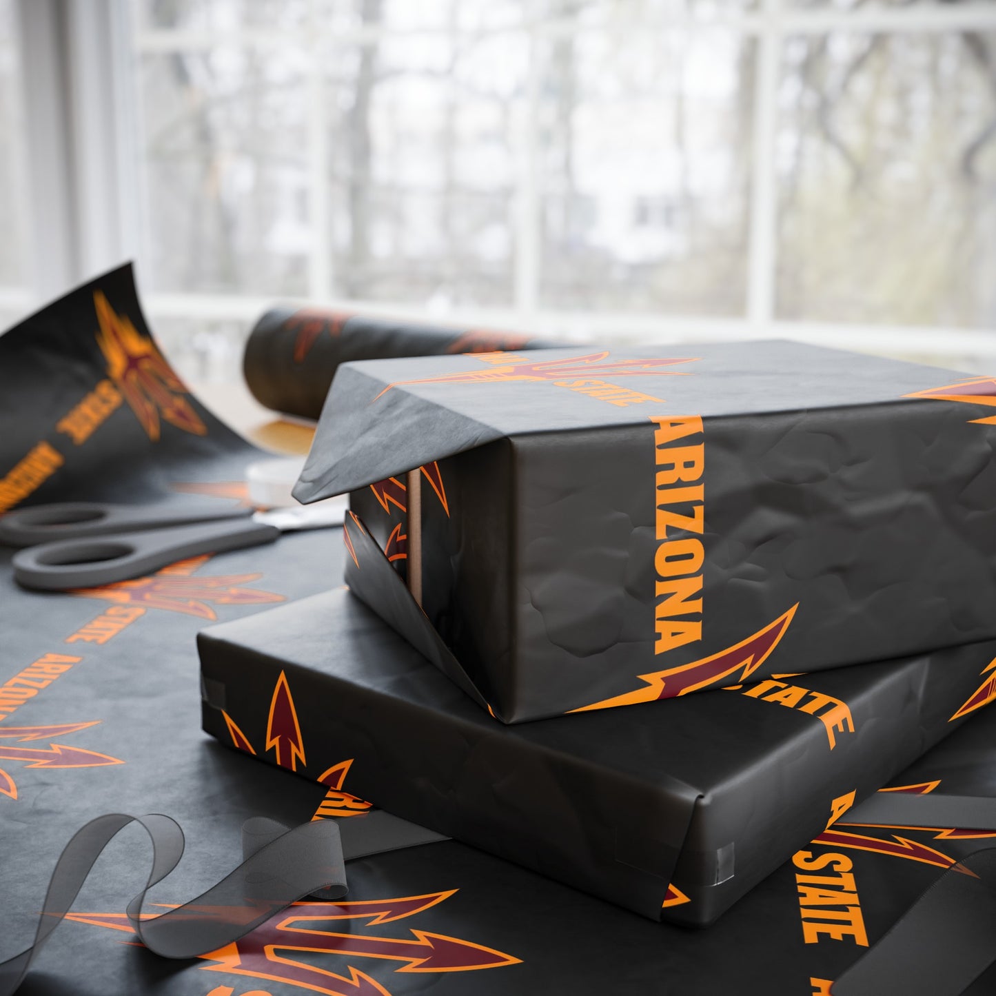 Arizona State University NCAA College Graduation Alumni Birthday Gift Wrapping Paper Holiday