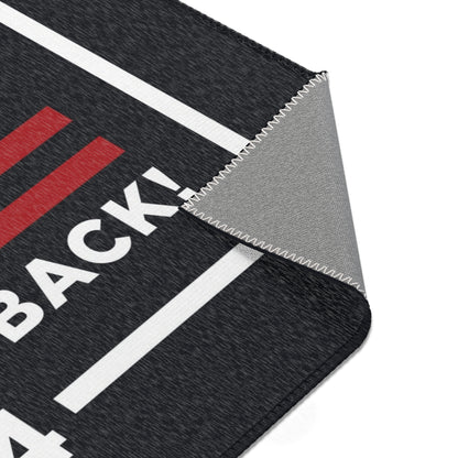 Trump Take America Back 2024 Large polyester hemmed Flat Lay Area Rugs MAGA