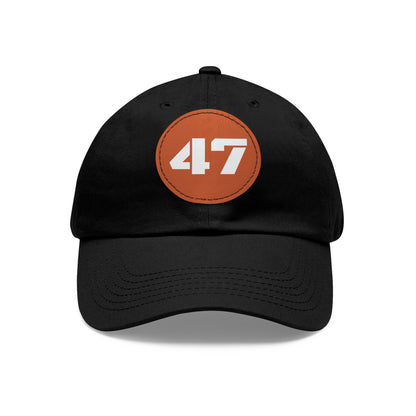 47 Leather Patch Hat