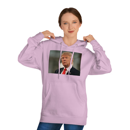 Trump Portrait 2024 soft and durable Unisex Hooded Sweatshirt Choose color and size