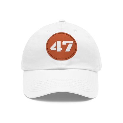 47 Leather Patch Hat