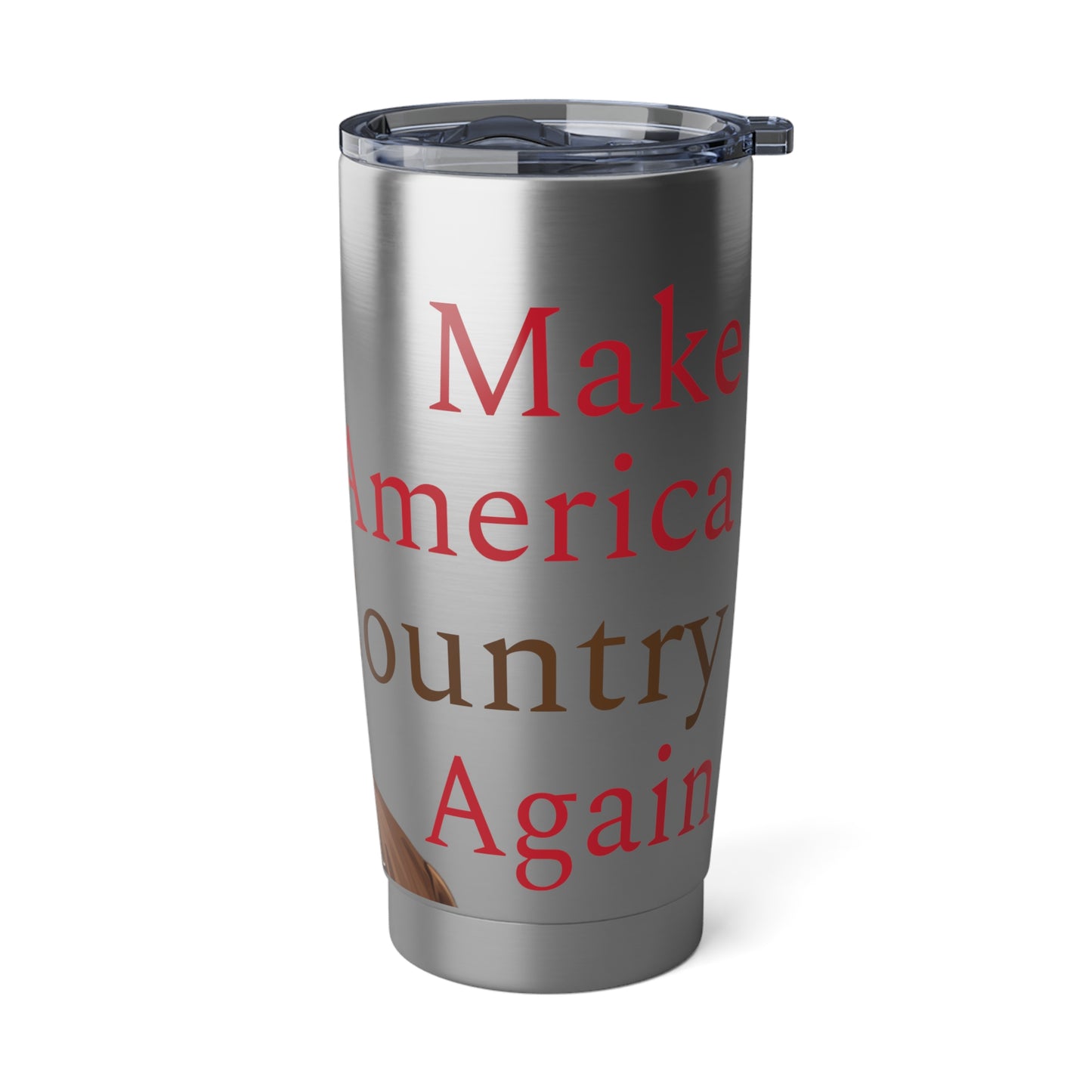 Make America Country Again Cowboy Trump Stainless Vagabond 20oz Tumbler